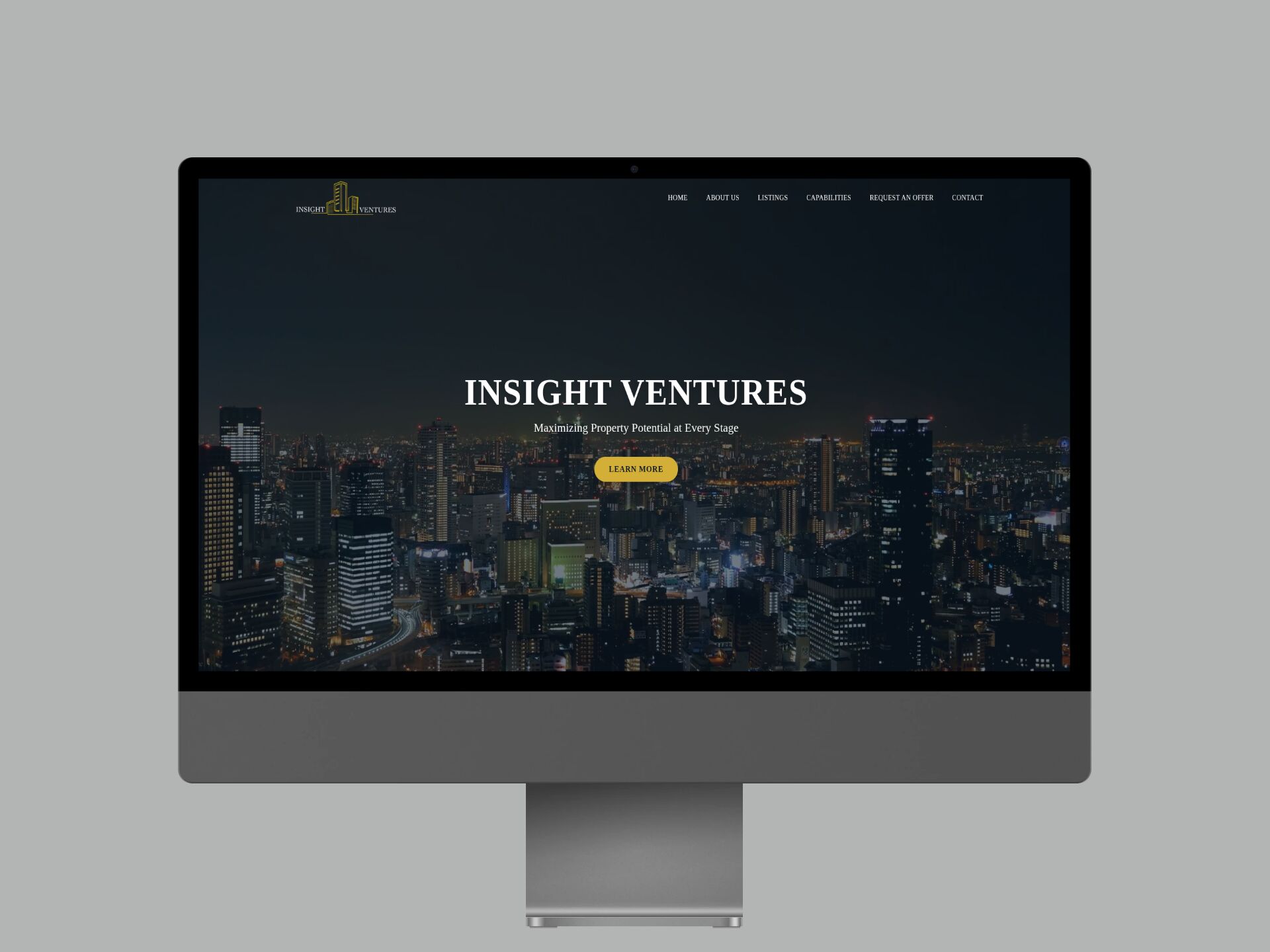 Real Estate Marketing Website