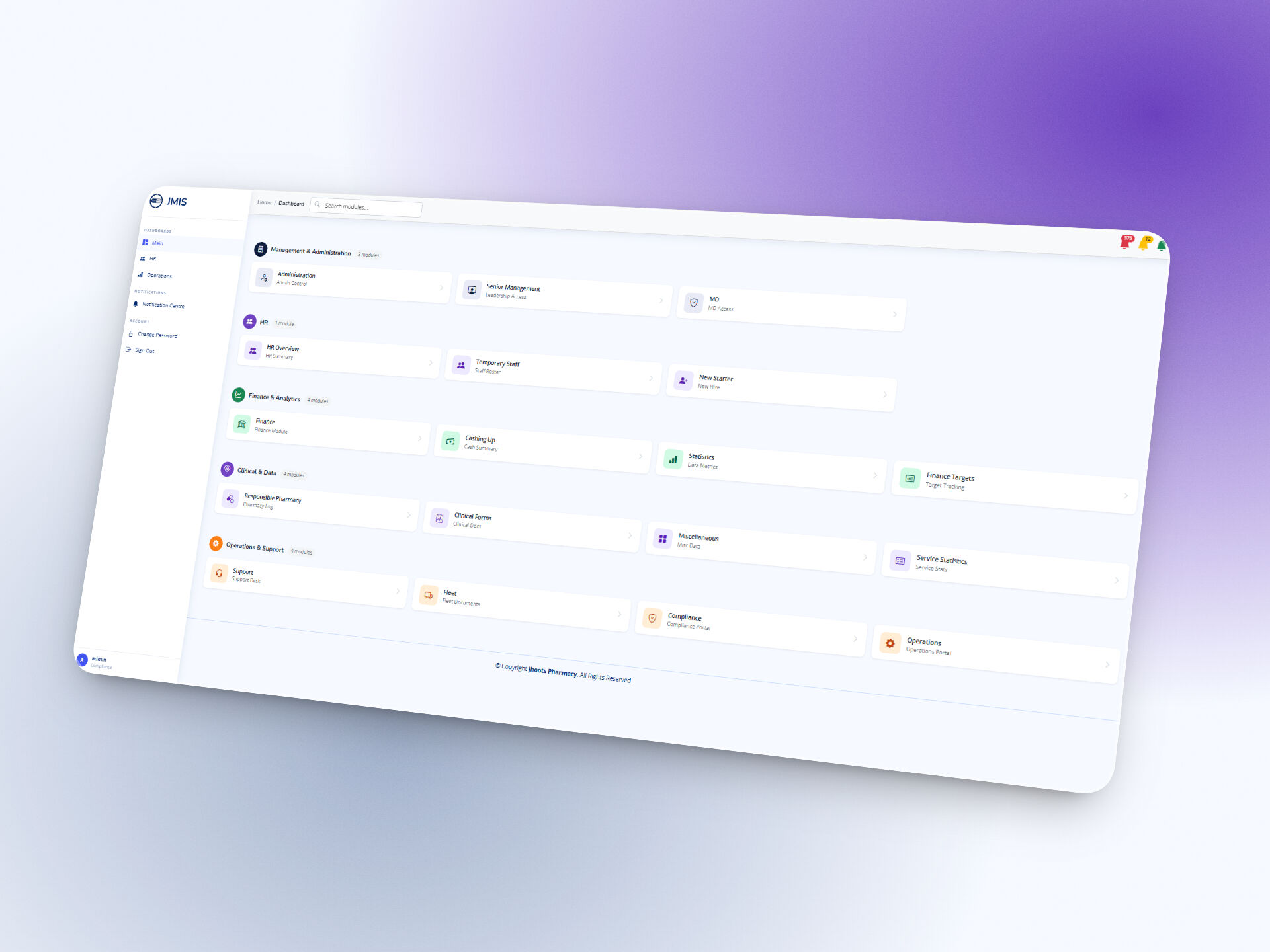 Healthcare ERP System